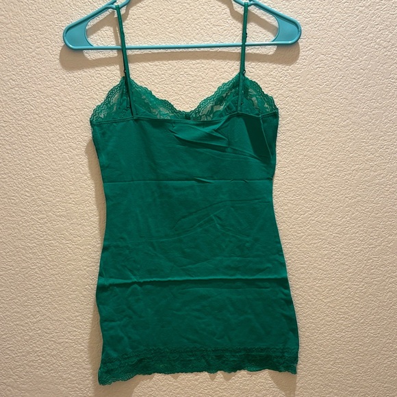 Bozzolo Teal Lace Trim Camisole NWOT! - Picture 4 of 4